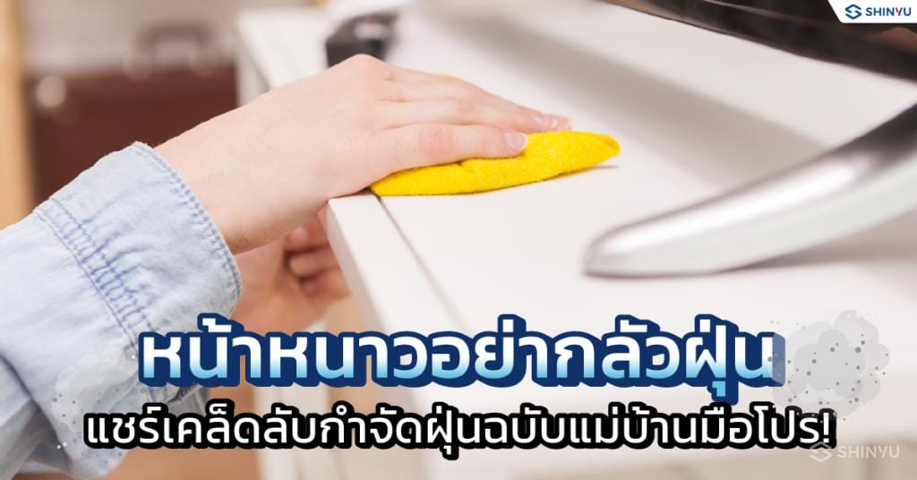 หน้าหนาวอย่ากลัวฝุ่น แชร์ วิธีกำจัดฝุ่น