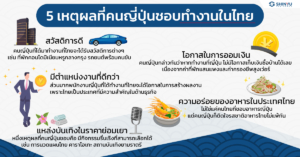 5 เหตุผลที่คนญี่ปุ่นชอบทำงานในไทย